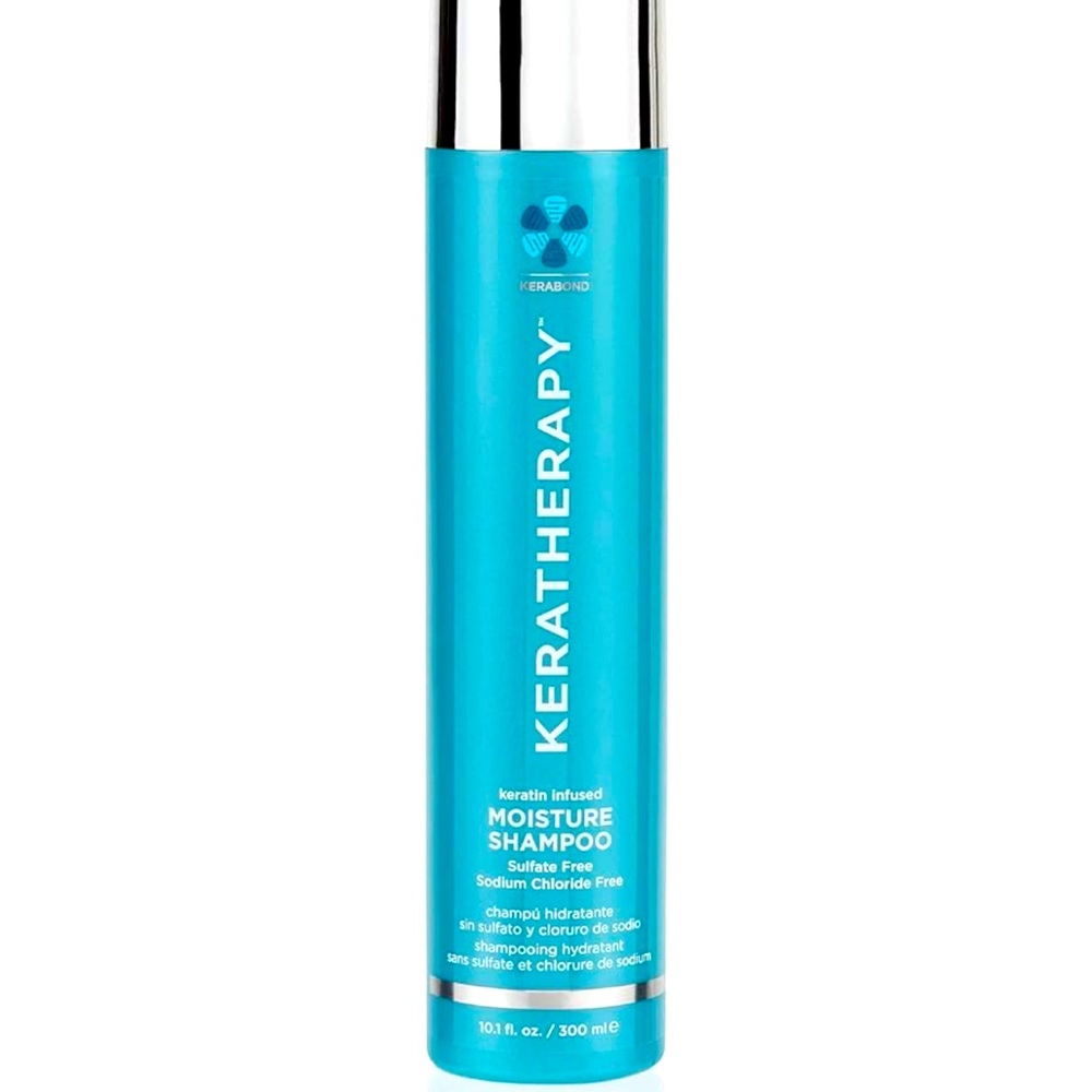Keratherapy Moisture Shampoo. 10.1 Oz/300ml Sulfate Free. Sodium Free.